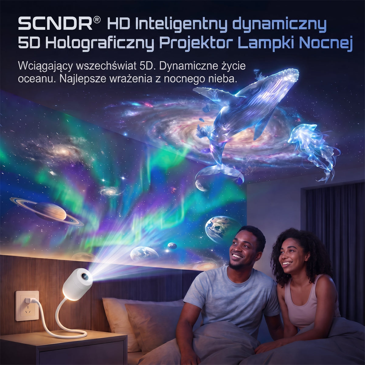 SCNDR® inteligentny projektor 5D – zdjęcie 8