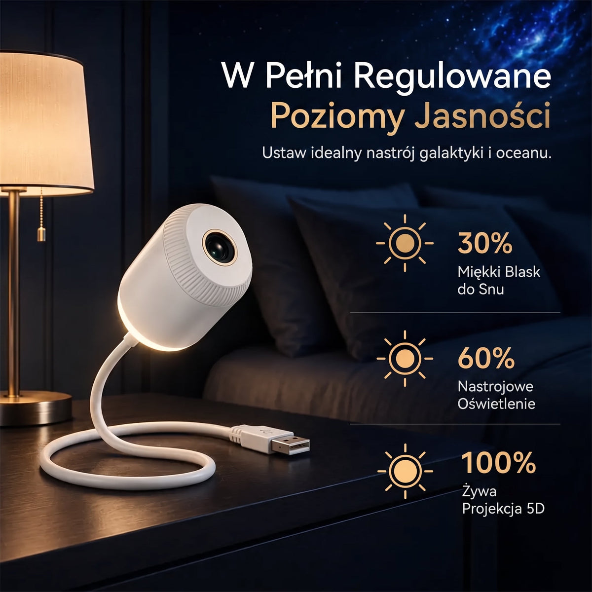 SCNDR® inteligentny projektor 5D – zdjęcie 6